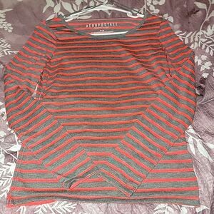 Striped Aeropostale long sleeve shirt